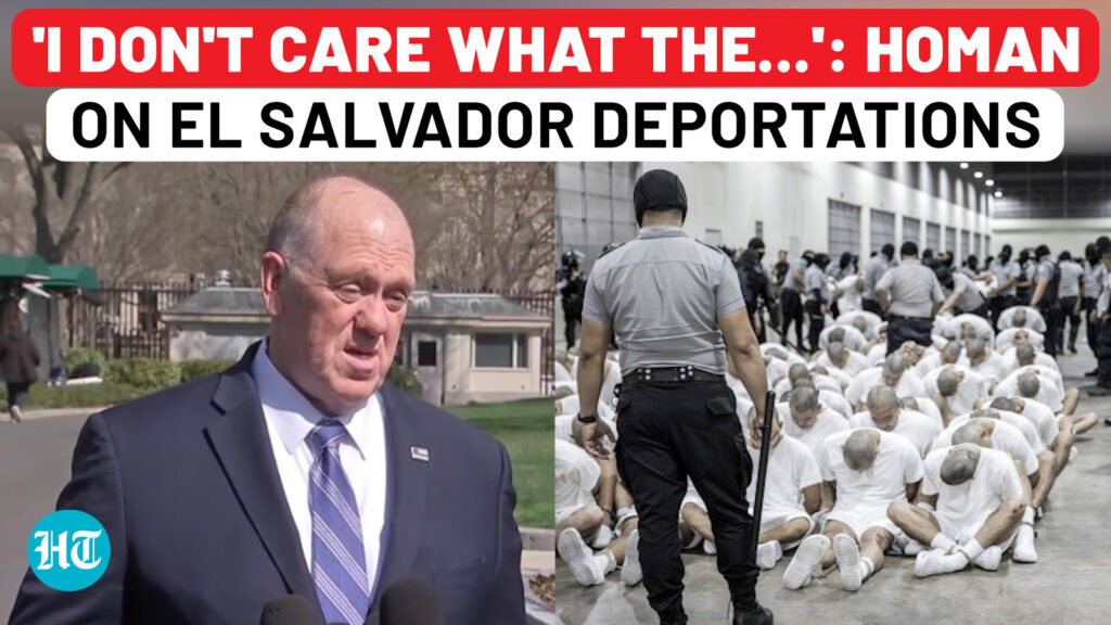 El Salvador Deportations: Tom Homan Rips into Judges, Vows Not to Stop Amid ‘Alien Enemies Act’ Row
