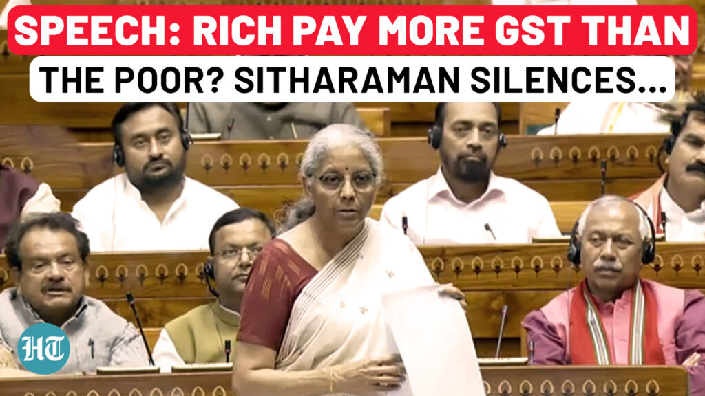 Fiery Take Down: Sitharaman Schools Critics with Hard Facts, Shuts Down Naysayers with GST Data