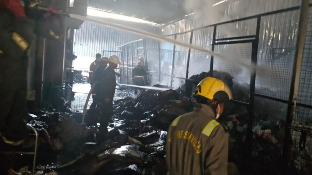 Fire breaks out at Noida garment factory, no casualty