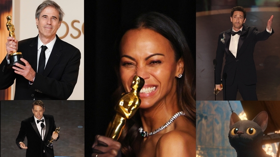 From Zoe Saldana and Adrien Brody to Sean Baker: All the winners who made history at Oscars 2025
