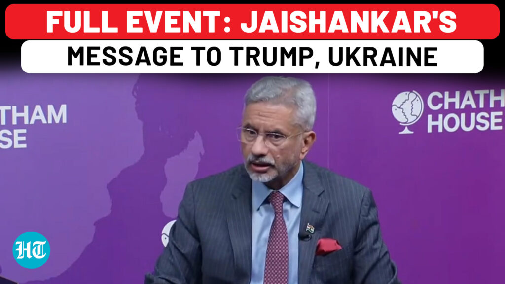 Full Event: Jaishankar’s Big Message To Trump, Says This On Ukraine War…| China| India| USA| Russia