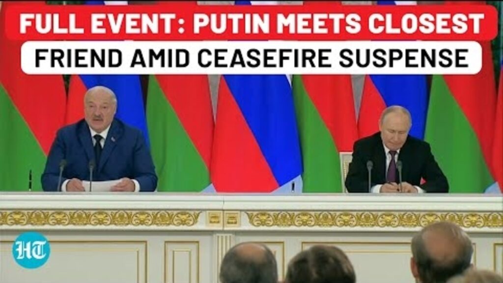 Full Event: Putin Meets Closest Friend Amid Ukraine Ceasefire Suspense, Stuns Trump, Zelensky