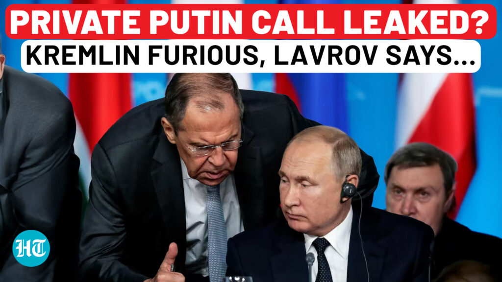Full Speech: Explosive Putin Call ‘Leaked’ | Lavrov Breathes Fire, Blames… | Russia Ceasefire News