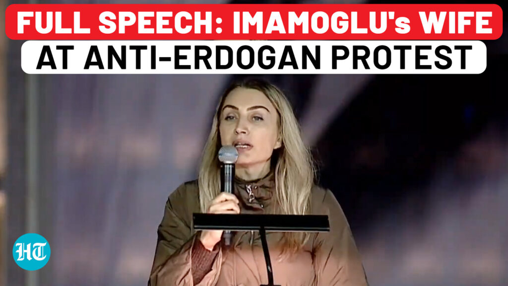 Full Speech: Imamoglu’s Wife Addresses Huge Protest As Erdogan Arrests Rival Istanbul Mayor| Turkey