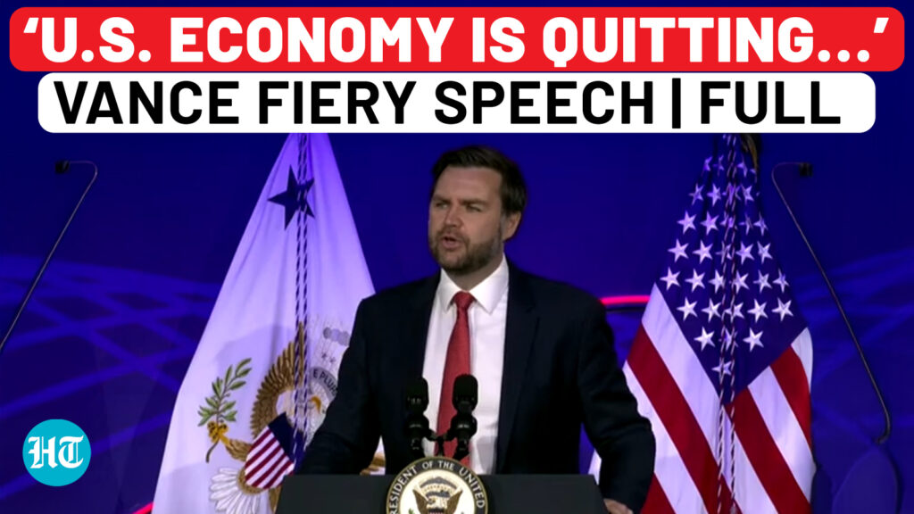 Full Speech: JD Vance Unveils American Economy’s Future, Reveals Why Trump Tariffs Are A Must