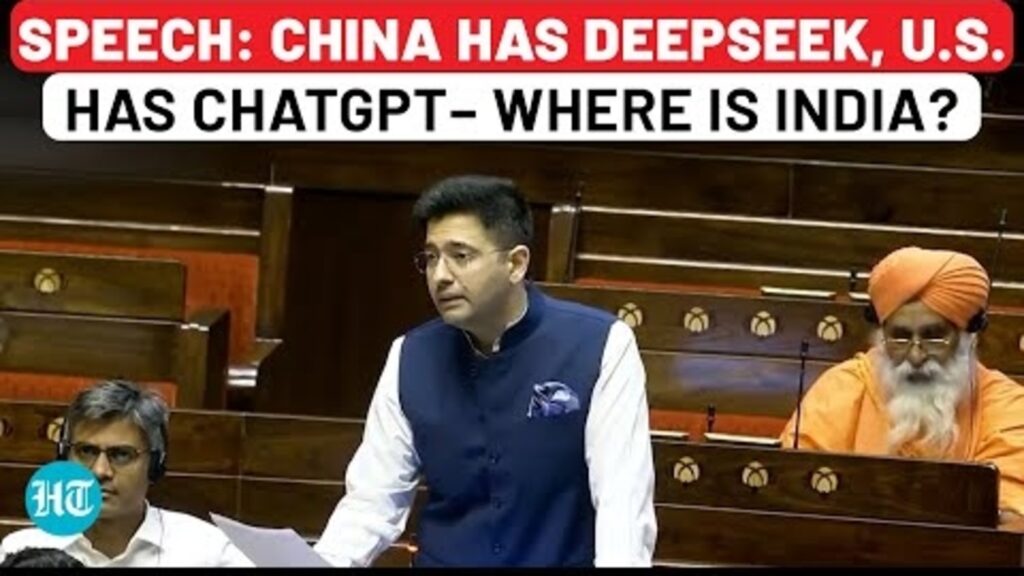 Full Speech: Raghav Chadha’s Ai Warning Shakes Rajya Sabha | China, US Surge Ahead – Where Is India?