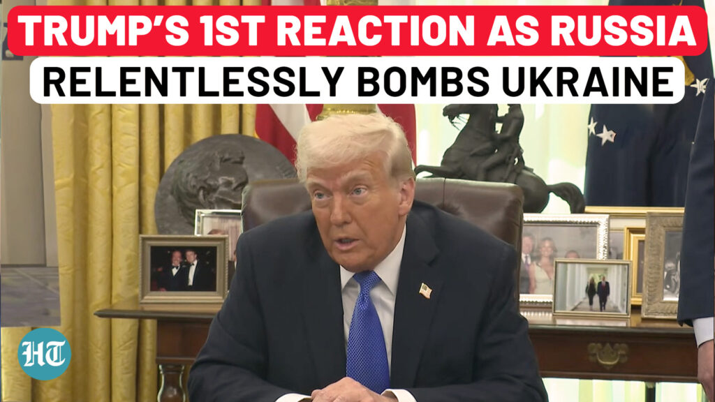 Full Speech: Trump Breaks Silence as Russia Pounds Ukraine | US President’s Warning Stuns All |Watch