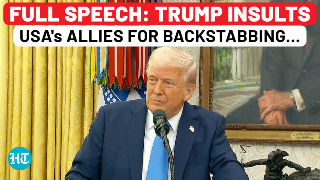 Full Speech: Trump Insults USA’s Allies For Backstabbing, Days Before Plan To Launch New Attack
