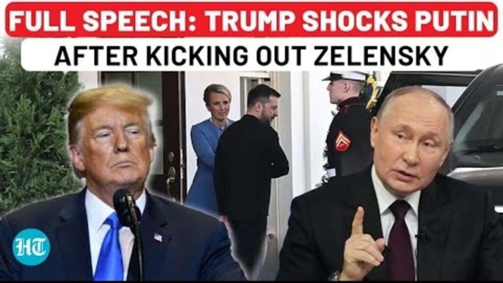 Full Speech: Trump’s Shocks Putin With This After Russia Hits Ukraine | US To Strike Moscow With..?