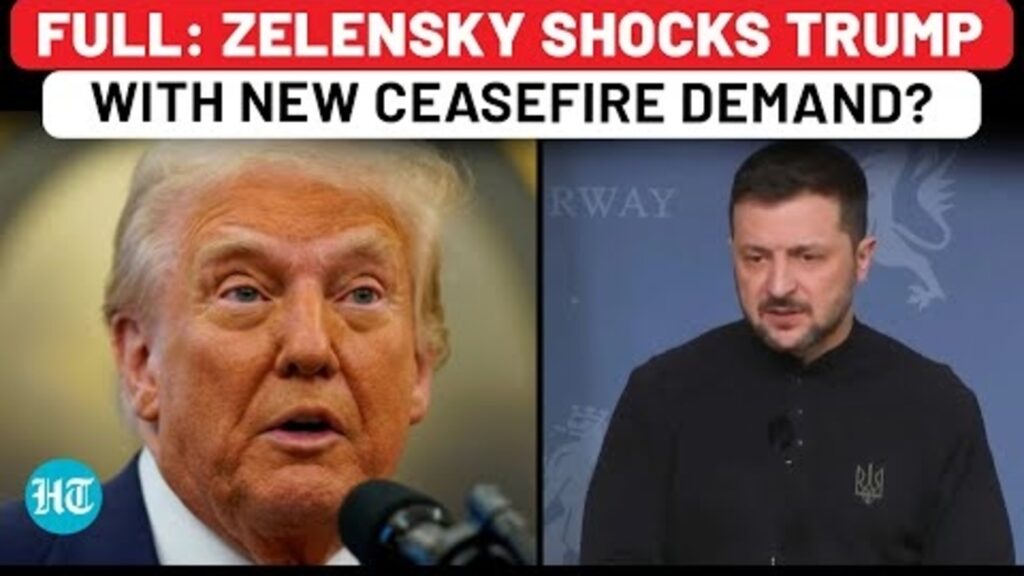 Full Video: After Trump Call, Zelensky Raises New Ceasefire Demand With Norway PM?Ukraine War Latest