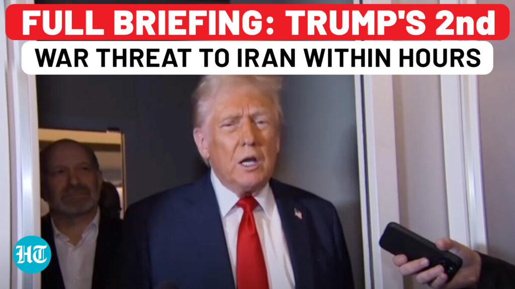 Full speech: Trump’s 2nd war threat to Iran within hours; irritated warning to Putin, Zelensky both