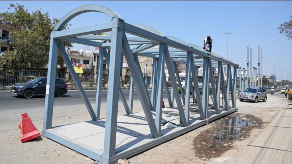 GMDA to install 110-feet steel FOB in Gurugram village