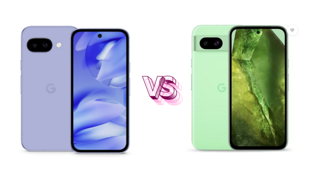 Google Pixel 9a vs Pixel 8a: Bigger upgrades, reduced price, and more