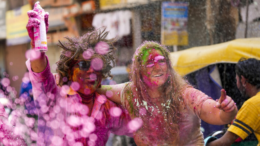 Gulaal, thandai and happy faces | Holi 2025 in pics