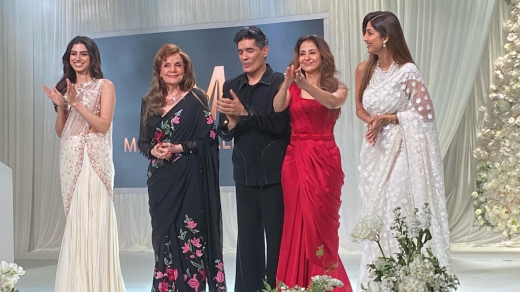 HT India’s Most Stylish: Mumtaz debuts for Manish Malhotra alongside Khushi Kapoor, Urmila Matondkar and Shilpa Shetty