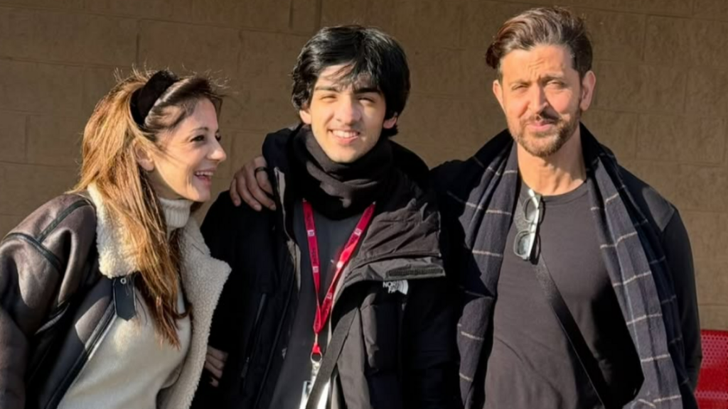 Hrithik Roshan’s son Hrehaan’s birthday post by Sussanne sends fans into a frenzy; ‘Hollywood mein try krna chahiye’