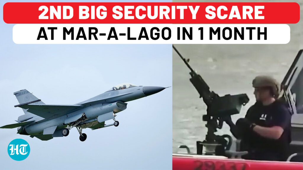 Huge Security Scare At Trump’s Mar-A-Lago Home: 3 Incidents In 2 Hours; F-16 Fighter Jets Launched