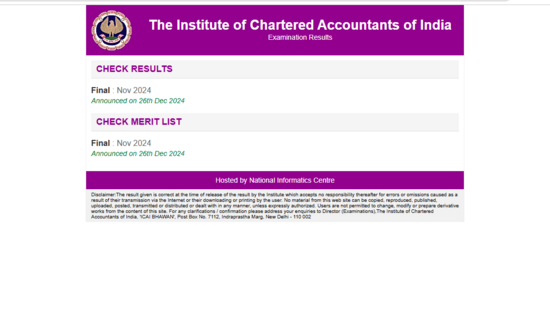 ICAI Result 2025 Live: CA Inter, Foundation January results likely today at icai.nic.in