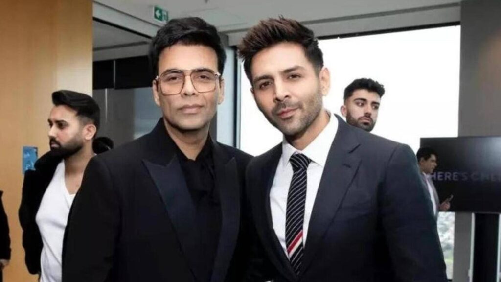 IIFA 2025: Karan Johar takes a dig at Shehzada’s failure, Kartik Aaryan jokes about his weight loss in fun video. Watch | Bollywood