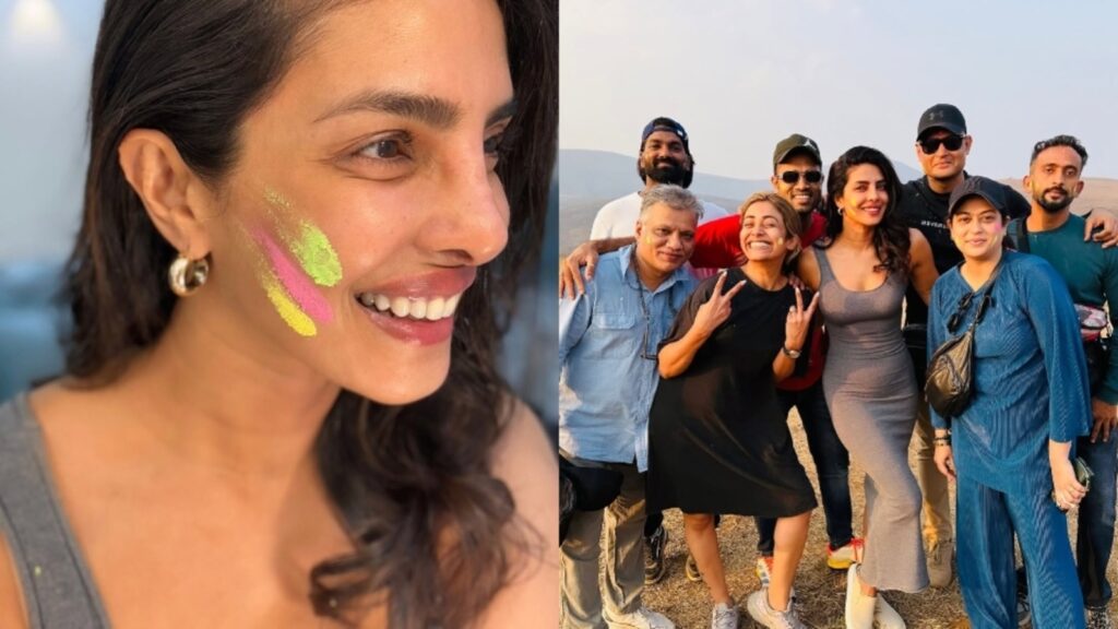 Inside Bollywood’s Holi celebrations with Priyanka Chopra, Katrina Kaif, Dhanush, Kriti Sanon; see pics