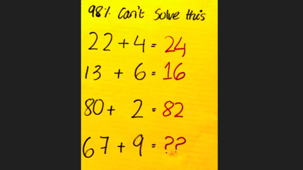 Internet is scratching its head while trying to solve this tricky maths puzzle, can you crack it? | Trending