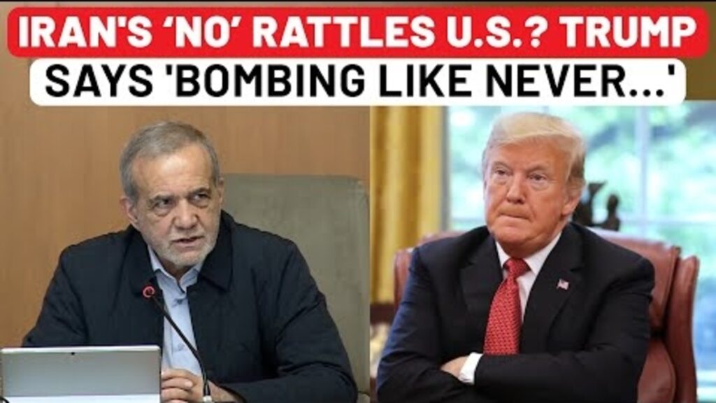 Iran Vs US Nears? Just 24 Hours After Tehran’s ‘No’, Trump Erupts With ‘Bombing Like Never Before’