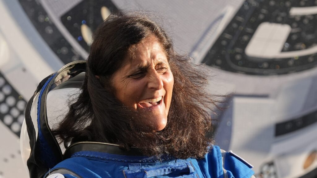 Is Sunita Williams at high risk of cancer and brain damage after extended ISS mission?