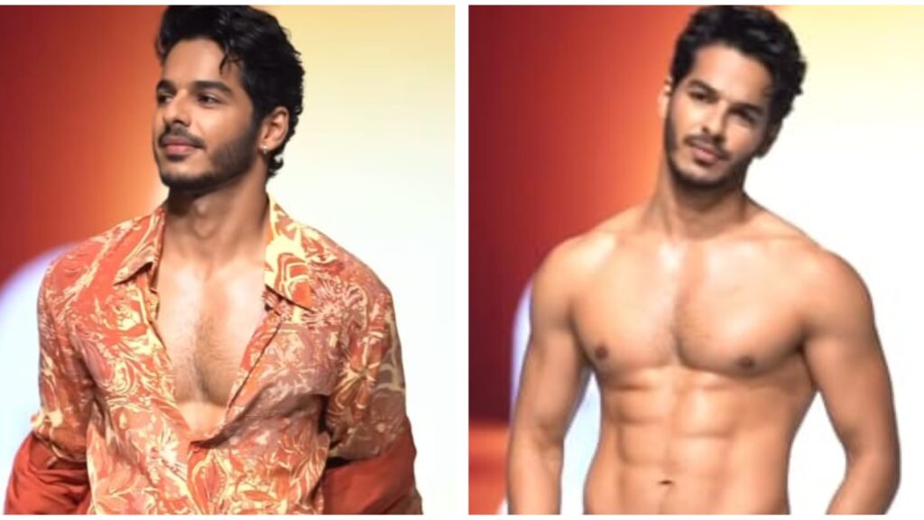 Ishaan Khatter dances and goes shirtless on runway, Reddit cringes hard: ‘Ramp walk or strip show’ | Bollywood