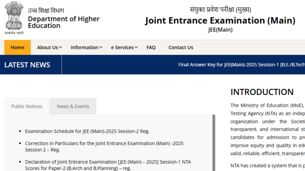 JEE Main 2025 Session 2 examination begins from April 2, check detailed date sheet here | Competitive Exams