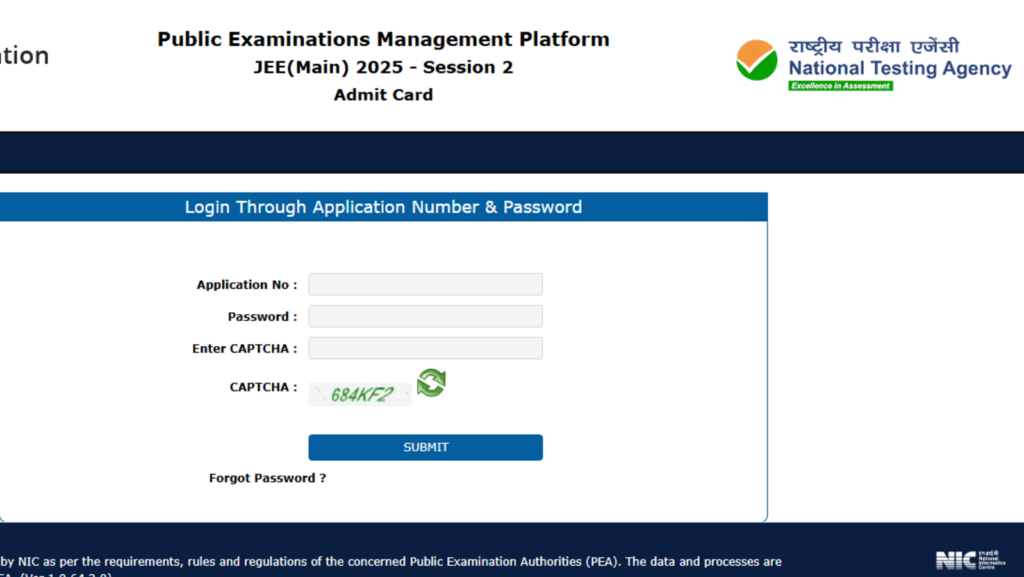 JEE Main session 2 admit card 2025 for April 2-4 exams released, direct link | Competitive Exams
