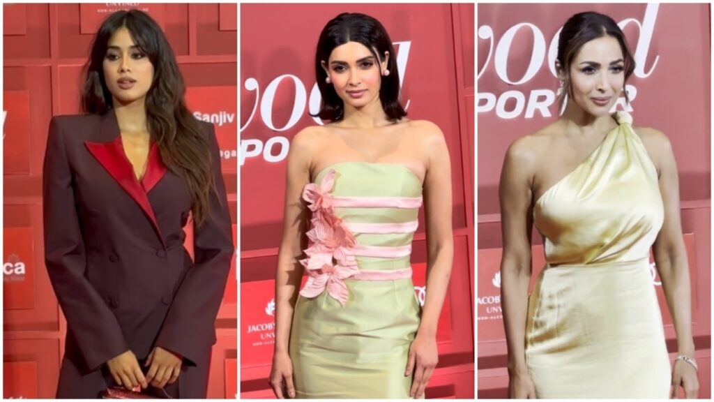 Janhvi Kapoor’s boss babe look in a stylish suit to Malaika Arora’s soft feminine energy; see the best-dressed celebs | Fashion Trends