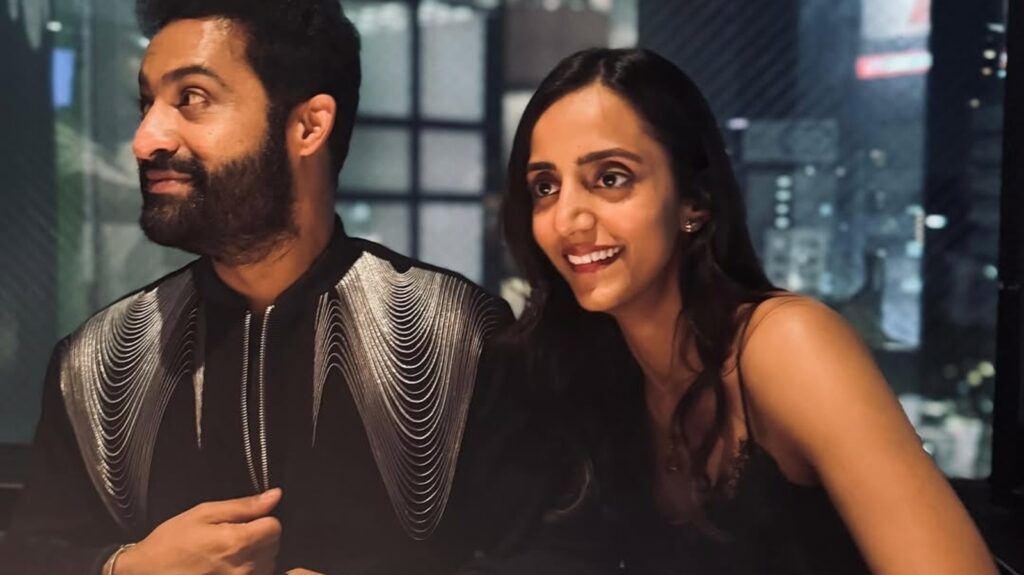 Jr NTR shares rare picture with wife Lakshmi Pranathi to wish her on birthday; fans can’t get enough of their cuteness