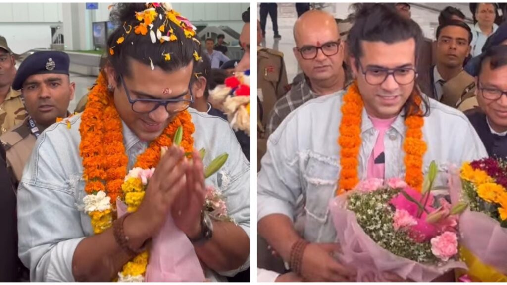 Jubin Nautiyal receives grand welcome at Dehradun airport post IIFA win. Watch