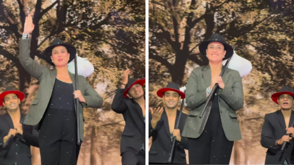 Kareena Kapoor transforms into grandpa Raj Kapoor, dances to Mera Joota Hai Japani in tribute at IIFA Awards 2025. Watch | Bollywood