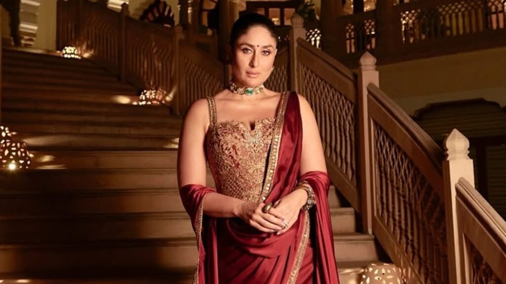 Kareena Kapoor turns apsara for IIFA 2025 in corset saree recreated from 17-year-old Tarun Tahiliani look. Pics, video | Fashion Trends