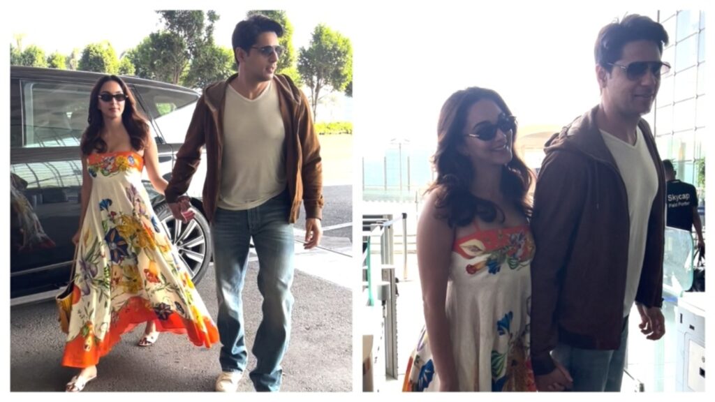 Kiara Advani, Sidharth Malhotra look stunning in chic airport looks in 1st joint appearance since pregnancy announcement | Fashion Trends