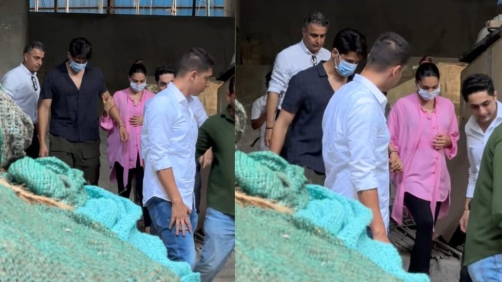 Kiara Advani flaunts her baby bump in a pink shirt, goes house hunting with Sidharth Malhotra and Gauri Khan