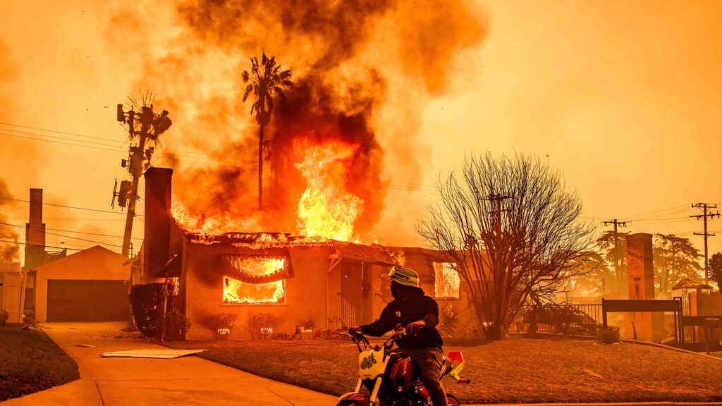 LA wildfires to Alaska’s avalanche deaths: US struggles with extreme weather | Photos