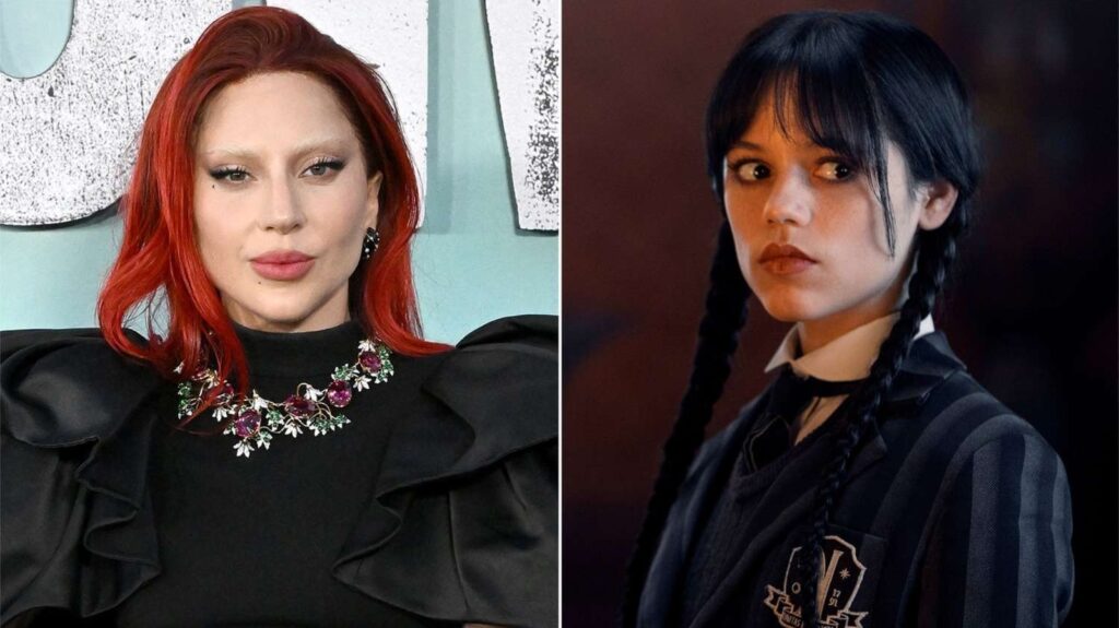 Lady Gaga had an ‘amazing time’ with Jenna Ortega shooting for Season 2 of Wednesday