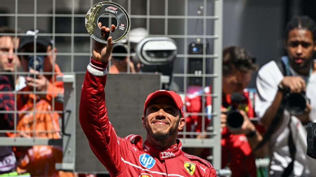 Lewis Hamilton takes aim at ‘yapping critics’ after first Ferrari win in Chinese GP Sprint race: ‘They’re unaware…’
