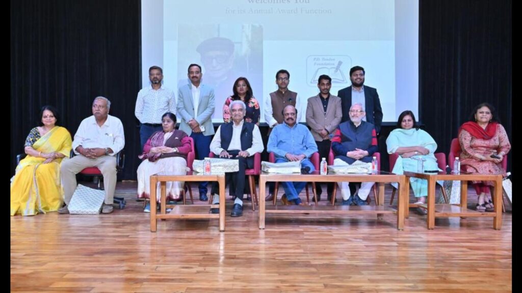 Lko journos honoured with PD Tandon award for excellence