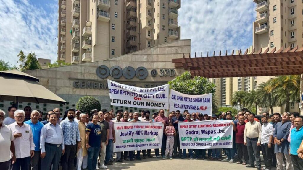 Locals decry steep maintenance fee hike in Gurugram Sector 37D