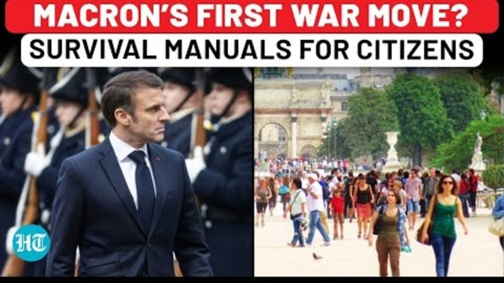 Macron Vs Putin War Confirmed? After Nuclear Shocker, Now ‘Survival Manuals’ Amid Trump Fear