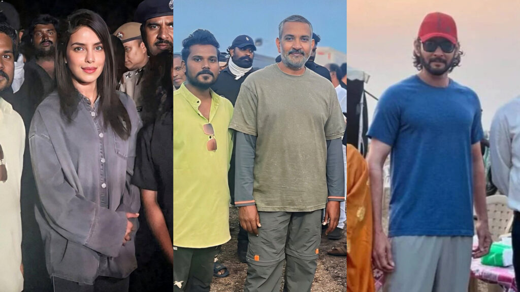 Mahesh Babu, SS Rajamouli, Priyanka Chopra pose with locals as they wrap up SSMB 29’s Odisha shoot. See pics