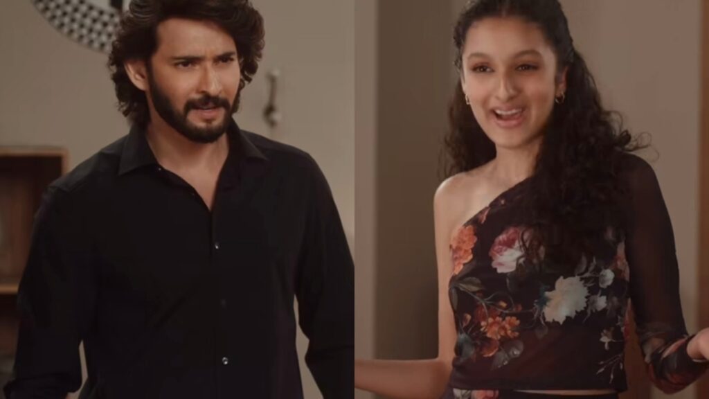 Mahesh Babu’s daughter Sitara Ghattamaneni teaches him Gen Z lingo in new ad; fans call them ‘brother and sister’