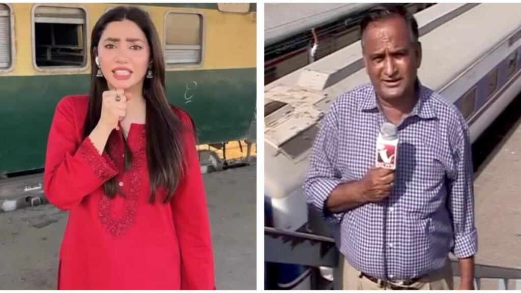 Mahira Khan hilariously recreates Chand Nawab’s viral Eid reporting scene at railway station. Watch | Bollywood