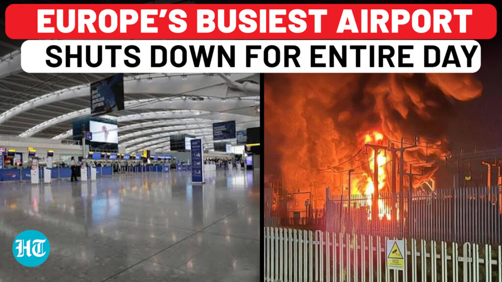 Major Fire At Europe’s Busiest Airport Leads To Entire Day’s Shutdown | London Heathrow Airport