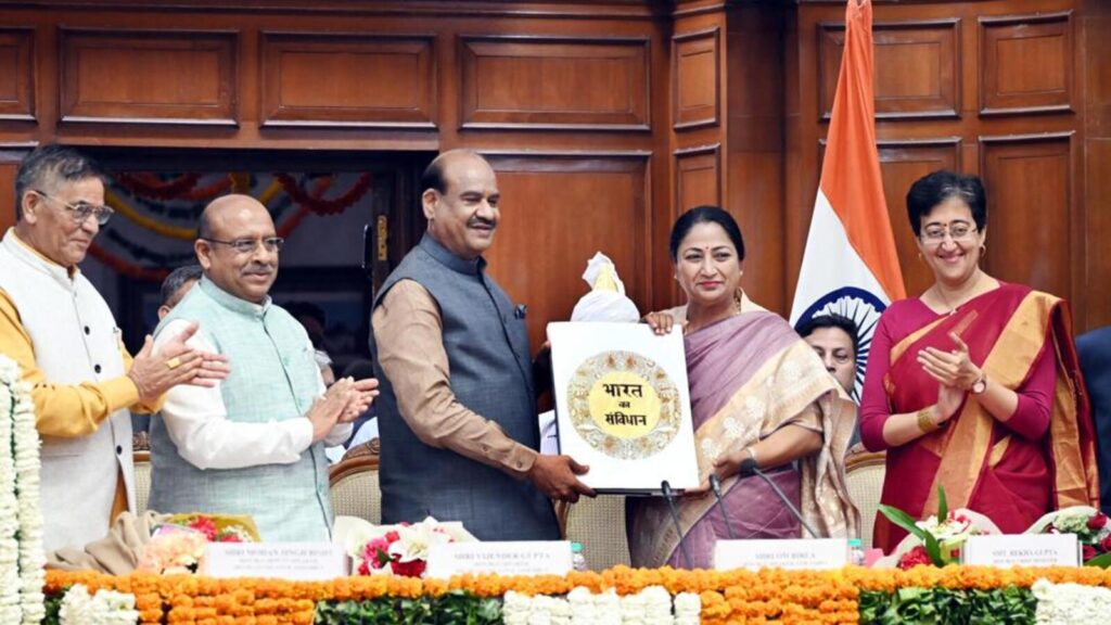 Make Delhi Assembly a model legislature, Birla urges MLAs | Latest News Delhi