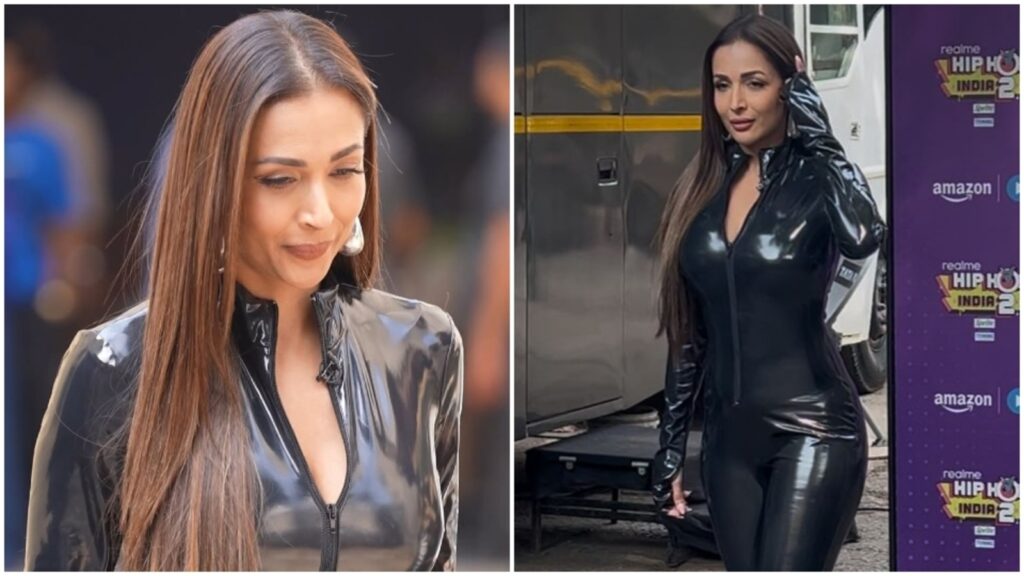 Malaika Arora makes fans say ‘hot’ as she channels Catwoman in a body-hugging catsuit and boots | Fashion Trends