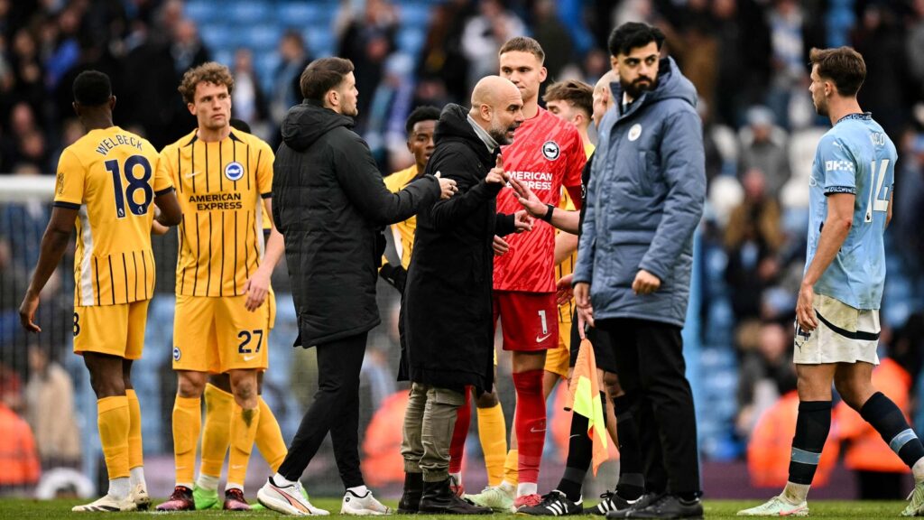 Manchester City held by Brighton to leave Champions League hopes in balance | Football News